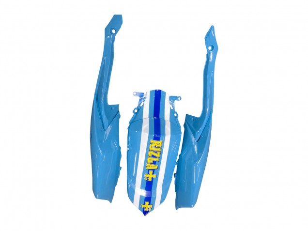 2008-2010 Suzuki GSXR 600 / GSXR 750 Motorcycle Fairings - Blue Yellow Rizla