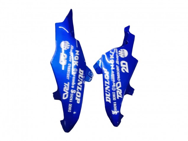 2008-2010 Suzuki GSXR 600 / GSXR 750 Motorcycle Fairings - Blue Yellow Rizla