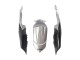 2008-2010 Suzuki GSXR 600 / GSXR 750 Motorcycle Fairings - Silver Matte Black