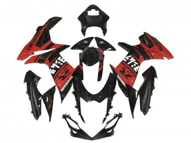 Custom 2011-2024 Suzuki GSXR 600 / GSXR 750 Motorcycle Fairing - Blue White Black