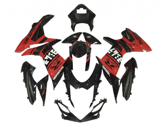 2011-2024 Suzuki GSXR 600 / GSXR 750 Motorcycle Fairing - Blue White Black