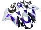 2011-2024 Suzuki GSXR 600 / GSXR 750 Motorcycle Fairings - Blue Purple White