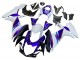 2011-2024 Suzuki GSXR 600 / GSXR 750 Motorcycle Fairings - Blue Purple White