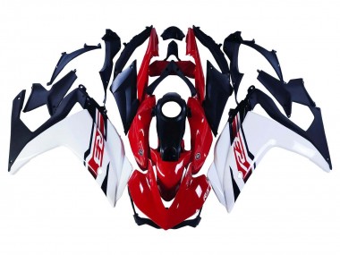 Custom 2015-2018 Yamaha YZF R3/R25 Motorcycle Fairings - White Red Matte Black
