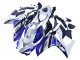 2015-2018 Yamaha YZF R3/R25 Motorcycle Fairings - White Blue Black Yamalube