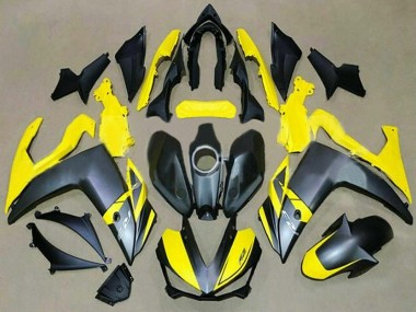 Custom 2015-2018 Yamaha YZF R3/R25 Motorcycle Fairings - Yellow Black