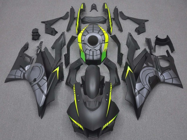 2019-2021 Yamaha YZF R3/R25 Motorcycle Fairings - Yellow Grey Matte Black