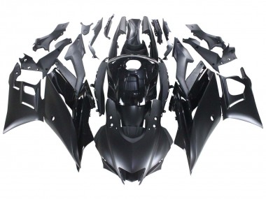 Custom 2019-2021 Yamaha YZF R3/R25 Motorcycle Fairings - Matte Black