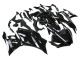 2019-2021 Yamaha YZF R3/R25 Motorcycle Fairings - Glossy Black White
