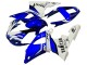 1998-1999 Yamaha YZF 1000 R1 Motorcycle Fairings - White Blue Black