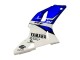 1998-1999 Yamaha YZF 1000 R1 Motorcycle Fairings - White Blue Black