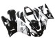 2000-2001 Yamaha YZF 1000 R1 Motorcycle Fairings - White Black