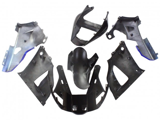 2000-2001 Yamaha YZF 1000 R1 Motorcycle Fairings - Blue Black Green Monster Yamalube ENEOS 46