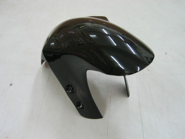 2000-2001 Yamaha YZF 1000 R1 Motorcycle Fairings - Glossy Black White Decal