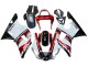 2000-2001 Yamaha YZF 1000 R1 Motorcycle Fairing - Red White Glossy Black