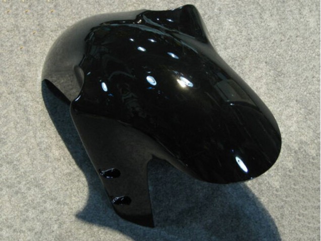 2000-2001 Yamaha YZF 1000 R1 Motorcycle Fairings - Glossy Black White Michelin