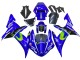 2002-2003 Yamaha YZF 1000 R1 Motorcycle Fairings - Blue Black Green MoviStar ENEOS Monster