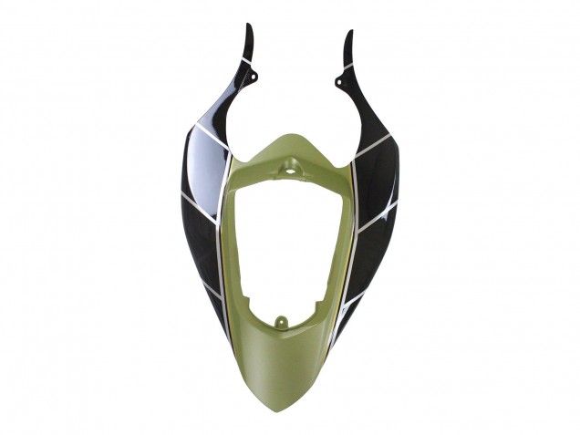 2004-2006 Yamaha YZF 1000 R1 Motorcycle Fairings - Light Gold White Glossy Black