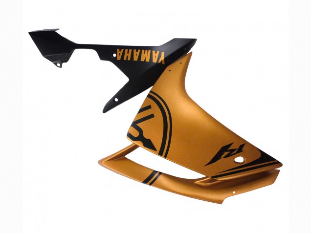 2007-2008 Yamaha YZF 1000 R1 Motorcycle Fairings - Gold Black
