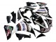 2009-2011 Yamaha YZF 1000 R1 Motorcycle Fairings - Glossy Black White Red Volvo Fimer Yamalube 87
