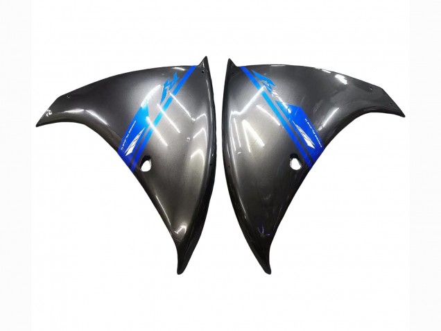 2012-2014 Yamaha YZF 1000 R1 Motorcycle Fairings - Blue Glossy Black