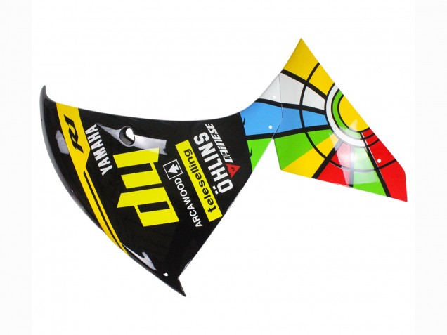 2012-2014 Yamaha YZF 1000 R1 Motorcycle Fairings - Glossy Black Yellow Green Blue Red Color Wheel