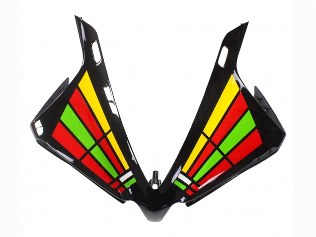 2012-2014 Yamaha YZF 1000 R1 Motorcycle Fairings - Glossy Black Yellow Green Blue Red Color Wheel