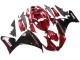 2012-2014 Yamaha YZF 1000 R1 Motorcycle Fairings - Red Glossy Black