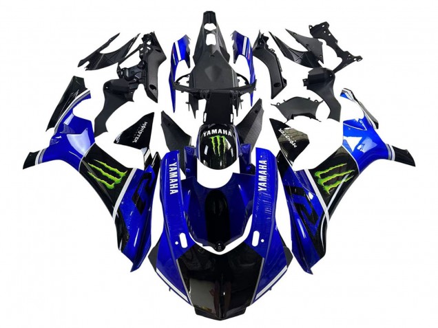 2015-2019 Yamaha YZF 1000 R1 Motorcycle Fairings - Blue Glossy Black Green Monster