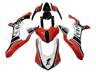 Custom 2020-2025 Yamaha YZF 1000 R1 Motorcycle Fairing - White Red Black