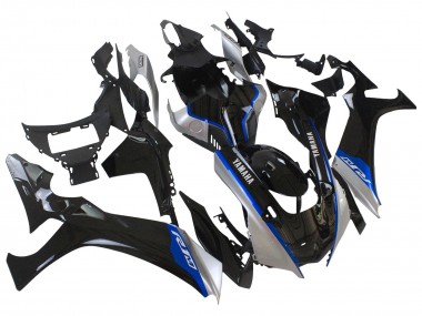 Custom 2020-2025 Yamaha YZF 1000 R1 Motorcycle Fairings - Glossy Black Silver Blue