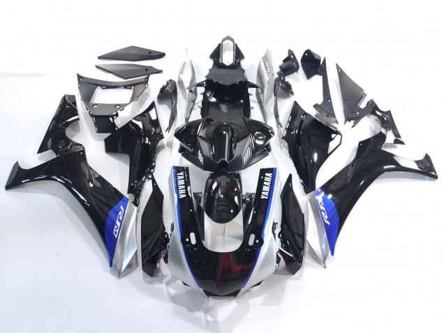 2020-2025 Yamaha YZF 1000 R1 Motorcycle Fairings - Glossy Black Silver Blue