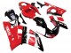 1998-2002 Yamaha YZF 600 R6 Motorcycle Fairing - Red White Glossy Black
