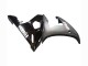 2006-2009 Yamaha YZF R6S Motorcycle Fairings - Glossy Black Matte Black White Decals
