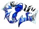 2003-2004 Yamaha YZF R6 Motorcycle Fairings - White Blue Fiat Motul Kastinee