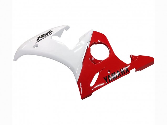 2006-2009 Yamaha YZF R6S Motorcycle Fairings - White Red