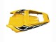 2006-2009 Yamaha YZF R6S Motorcycle Fairings - Yellow White Glossy Black