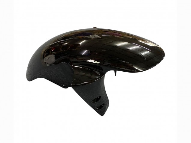 2006-2009 Yamaha YZF R6S Motorcycle Fairings - Glossy Black Matte Black Gold Decals