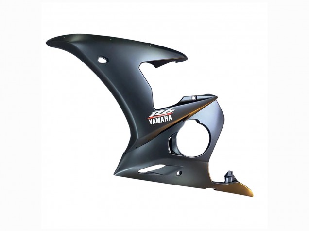 2006-2009 Yamaha YZF R6S Motorcycle Fairings - Blue Matte Black