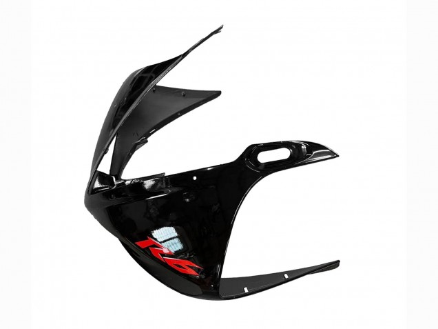 2006-2009 Yamaha YZF R6S Motorcycle Fairings - Glossy Black Red