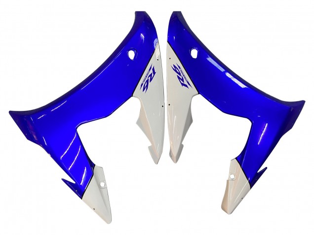 2006-2009 Yamaha YZF R6S Motorcycle Fairings - White Blue GYTR