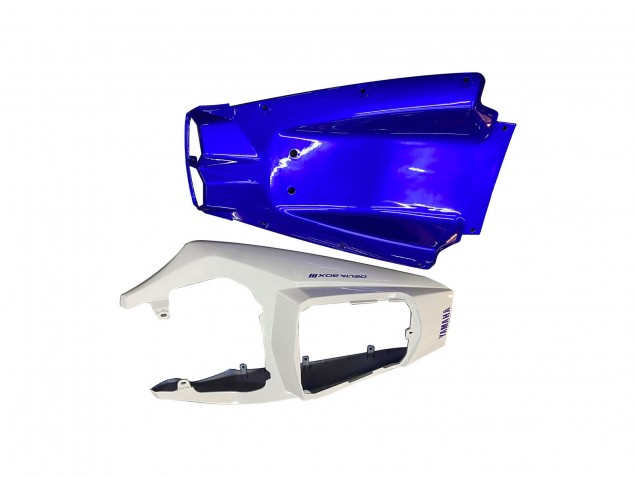 2006-2009 Yamaha YZF R6S Motorcycle Fairings - White Blue GYTR