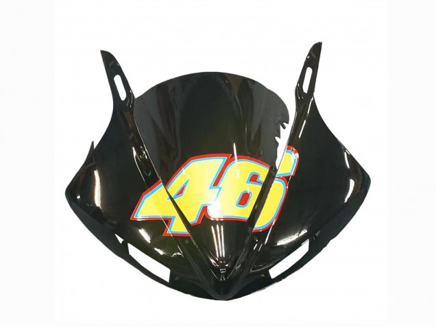 2005 Yamaha YZF 600 R6 Motorcycle Fairings - Black Yellow Red 46