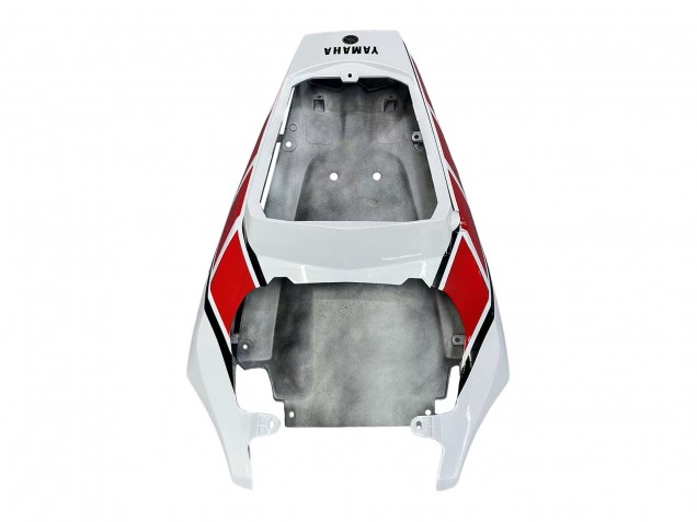 2005 Yamaha YZF 600 R6 Motorcycle Fairings - White Black Red Motul