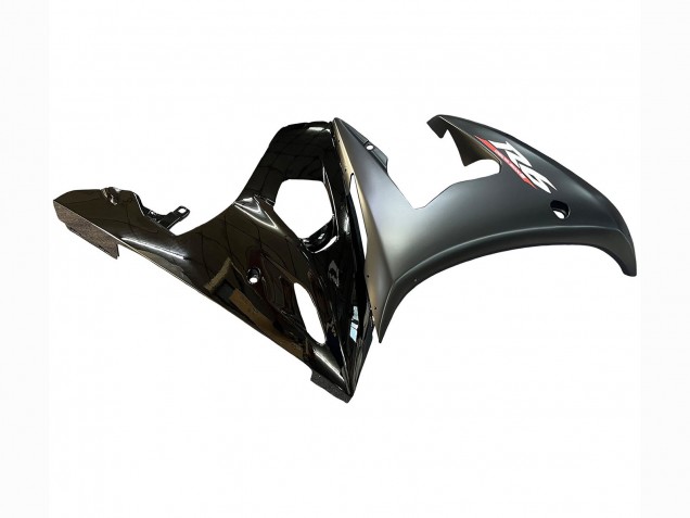 2005 Yamaha YZF 600 R6 Motorcycle Fairings - Glossy Black Matte Black Gold
