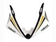 2005 Yamaha YZF 600 R6 Motorcycle Fairings - White Gold Black