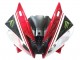 2006-2007 Yamaha YZF 600 R6 Motorcycle Fairings - White Red Black Green Monster Milwaukee