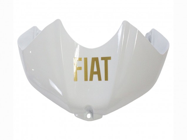 2006-2007 Yamaha YZF 600 R6 Motorcycle Fairings - White Gold Black Fiat