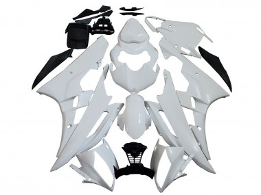 Custom 2006-2007 Yamaha YZF 600 R6 Motorcycle Fairings - Unpainted