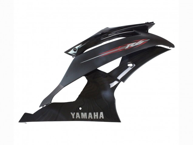 2008-2016 Yamaha YZF 600 R6 Motorcycle Fairings - Glossy Black Matte Black